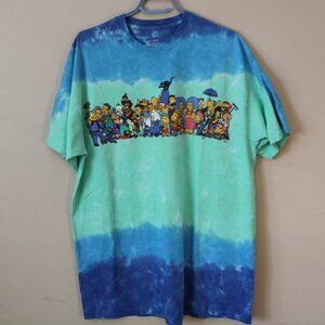 Tie Dye The Simpson's T shirt Size XXL